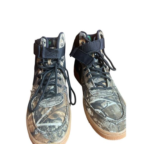 Realtree x Air Force 1 High Brown Camo-AO2410-001. Size:8 - Picture 4 of 7